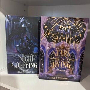 OwlCrate The Night is Defying and The Stars are Dying Books